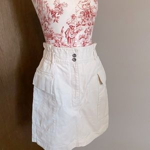 Paperbag waist skirt